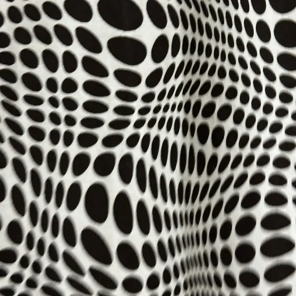 NWT Motel mini dress brown and white polka dots. size Medium has side cutouts. - Picture 7 of 11